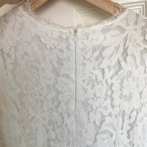 White Lace Midi-dress - Picture 7 of 7